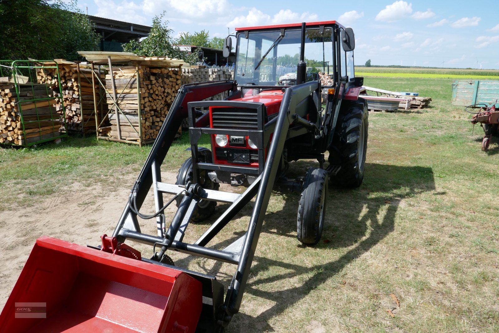 Traktor tipa Massey Ferguson 253 Hinterrad mit Servo, Frontlader H.G. und Niedrigkabine. Sehr guter Zustand!, Gebrauchtmaschine u Langenzenn (Slika 7)