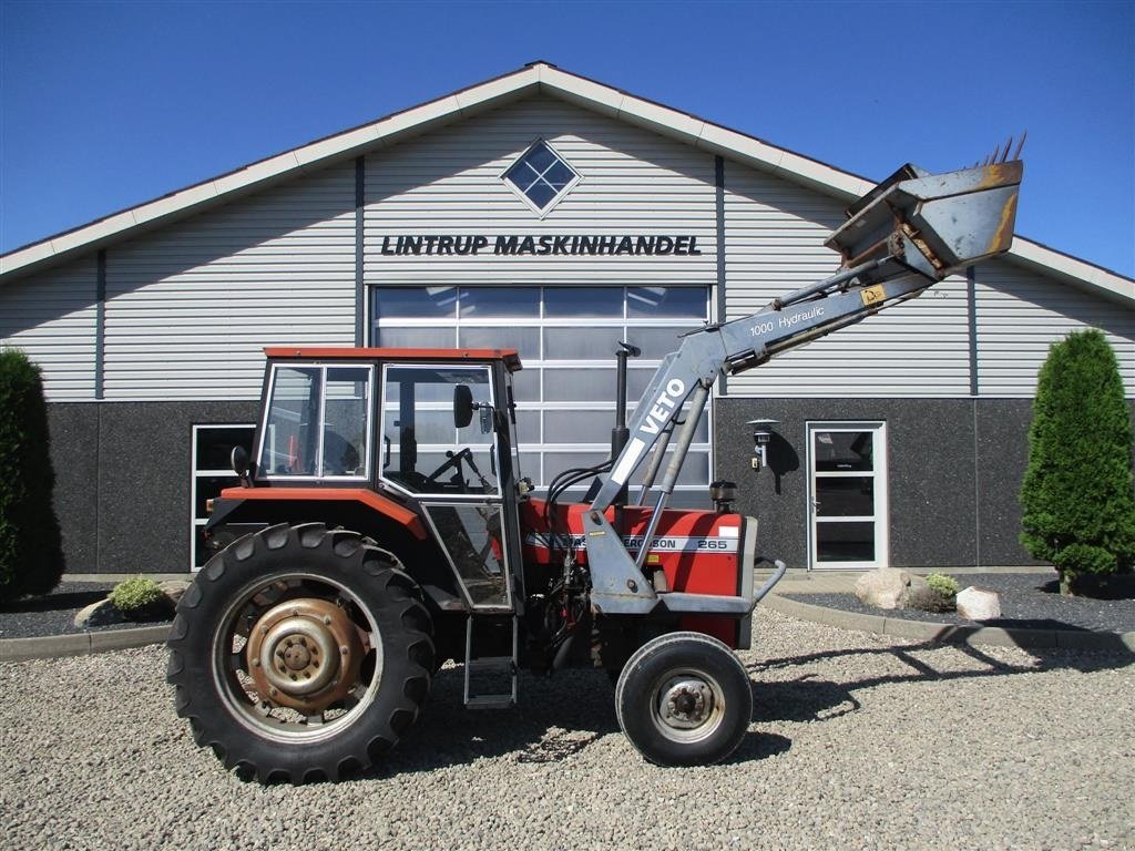 Traktor Türe ait Massey Ferguson 265 Med nye dæk og frontlæsser, Gebrauchtmaschine içinde Lintrup (resim 6)