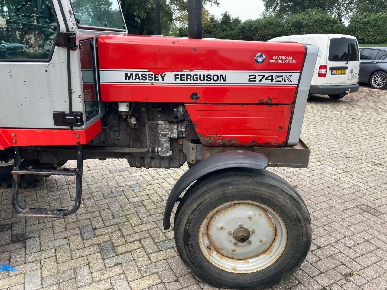 Traktor Türe ait Massey Ferguson 274SK, Gebrauchtmaschine içinde Vriezenveen (resim 8)