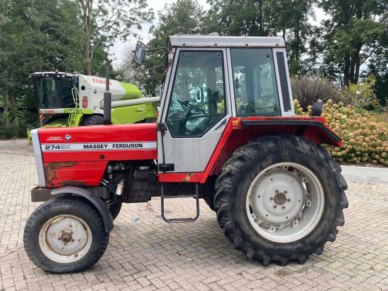 Traktor Türe ait Massey Ferguson 274SK, Gebrauchtmaschine içinde Vriezenveen (resim 3)