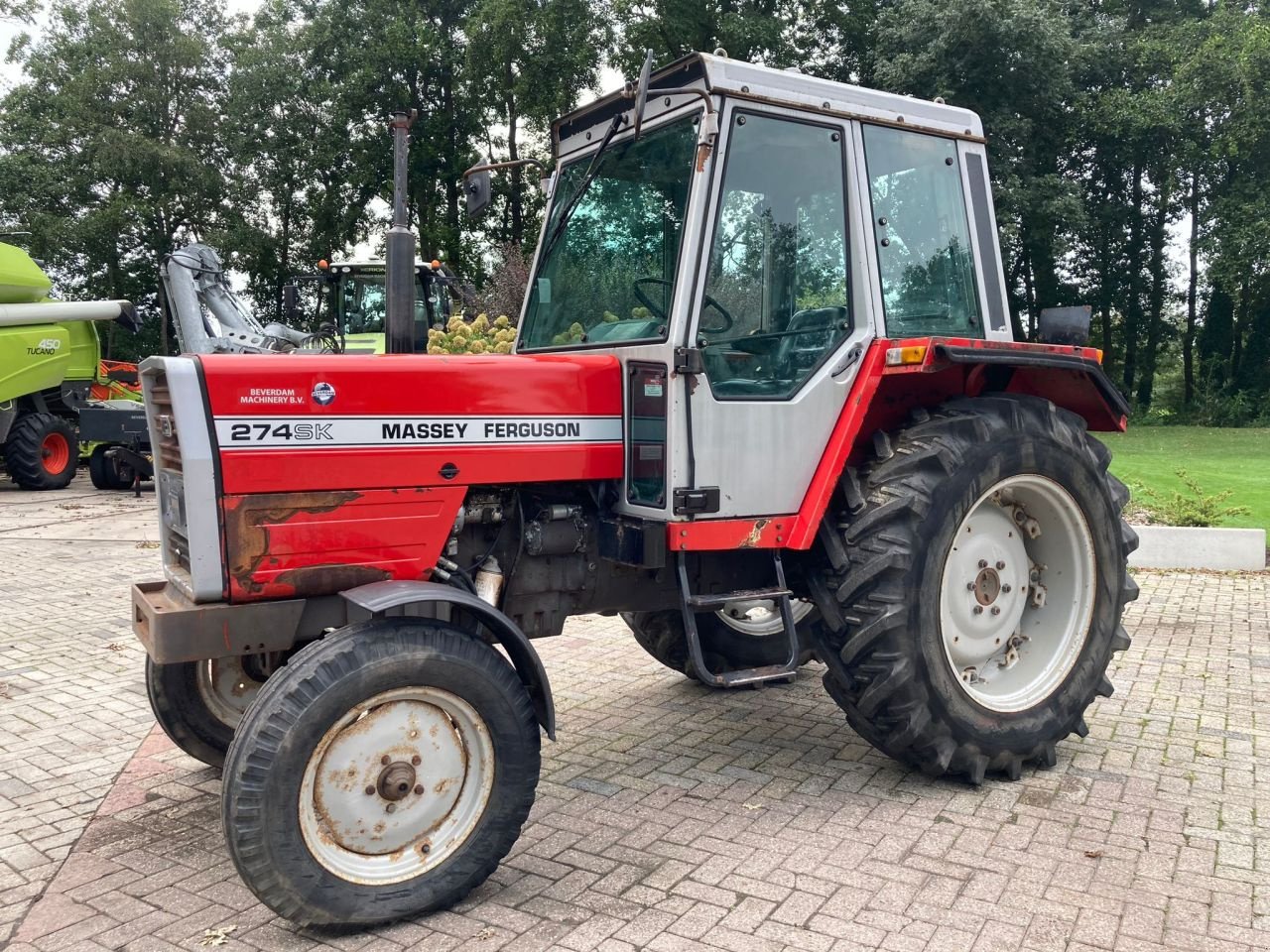 Traktor Türe ait Massey Ferguson 274SK, Gebrauchtmaschine içinde Vriezenveen (resim 2)