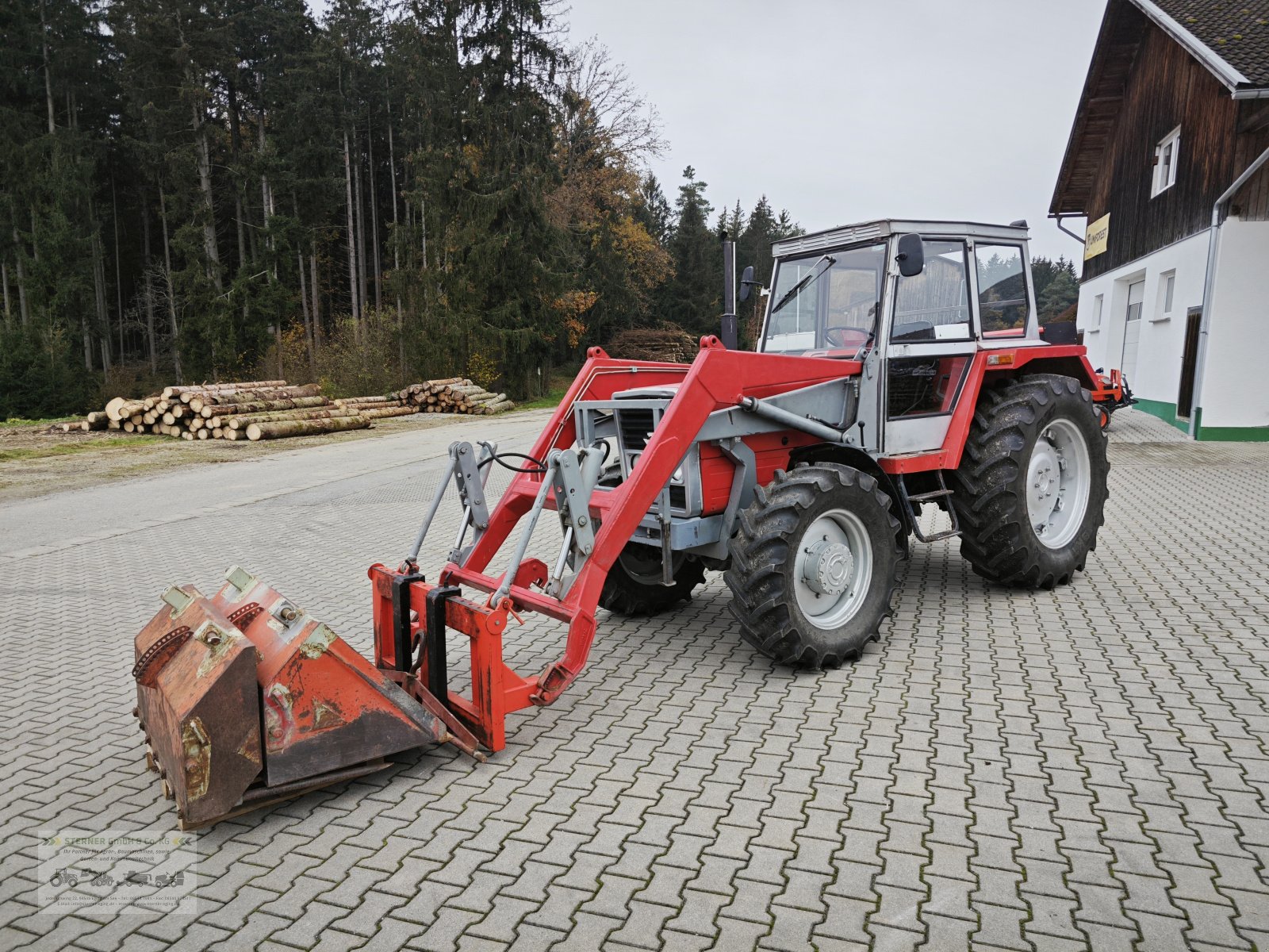 Traktor des Typs Massey Ferguson 284S, Gebrauchtmaschine in Eging am See (Bild 1)