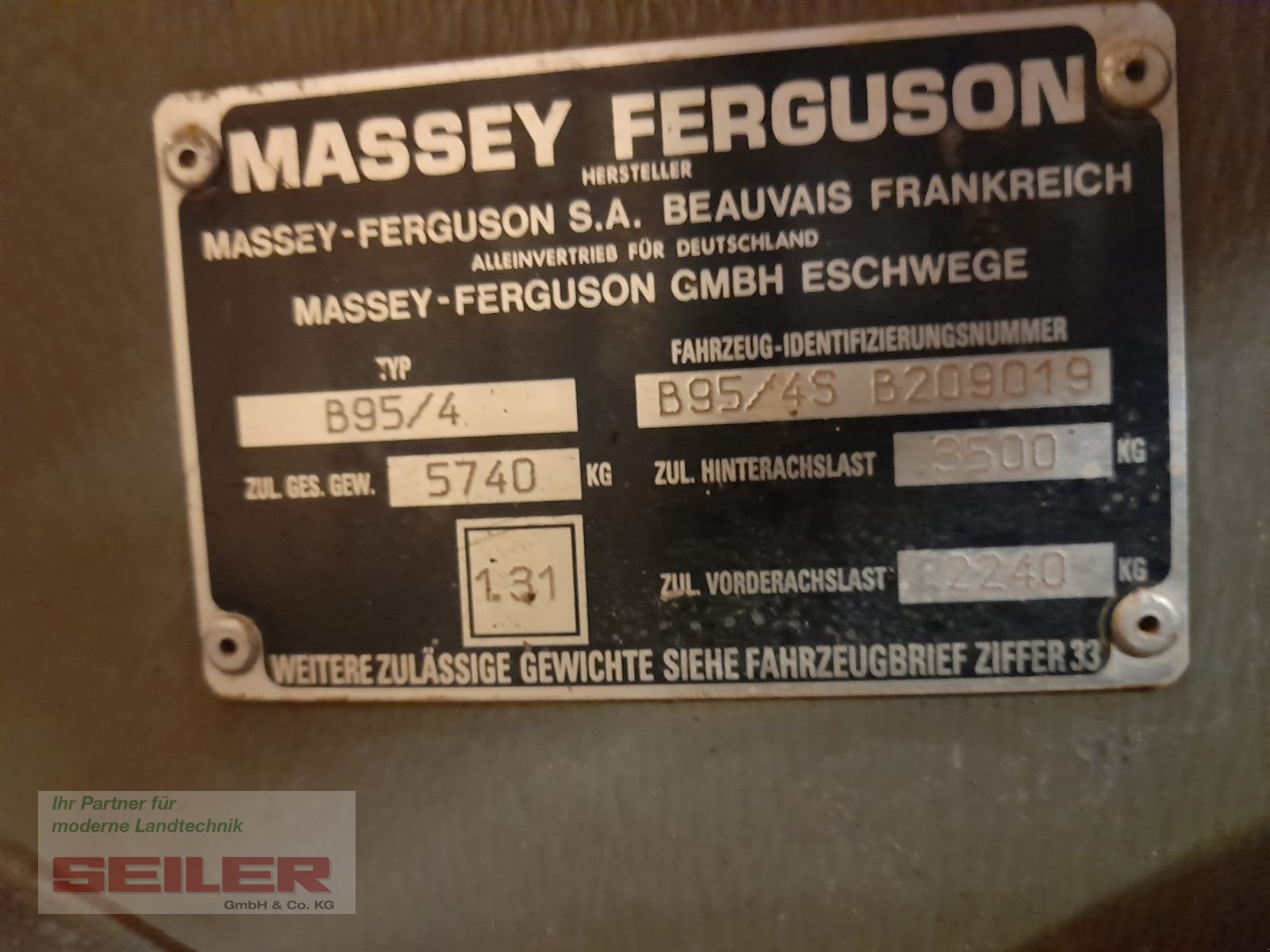 Traktor tip Massey Ferguson 3085 Euro-Line, Gebrauchtmaschine in Parsberg (Poză 17)