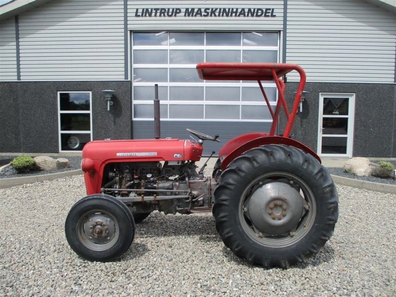 Traktor a típus Massey Ferguson 35 med næsten nye dæk og styrtbøjle. Fin traktor, Gebrauchtmaschine ekkor: Lintrup