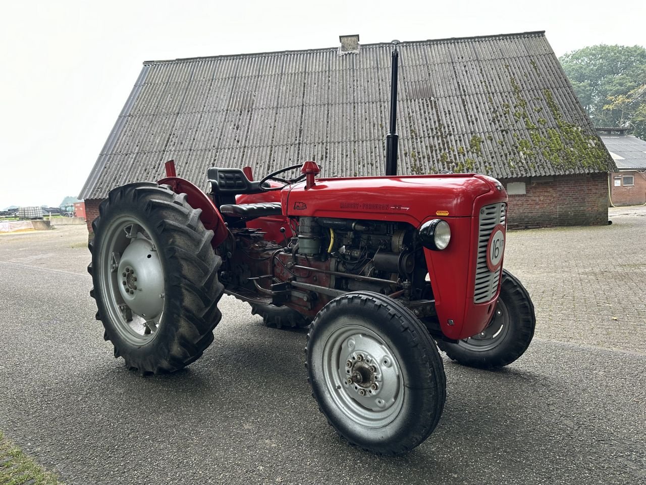 Traktor du type Massey Ferguson 35, Gebrauchtmaschine en Rossum (Photo 8)