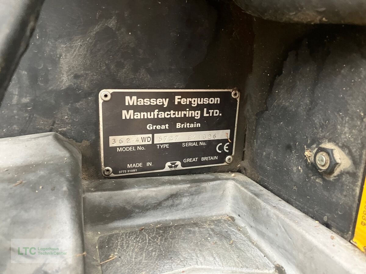 Traktor типа Massey Ferguson 362, Gebrauchtmaschine в Herzogenburg (Фотография 16)