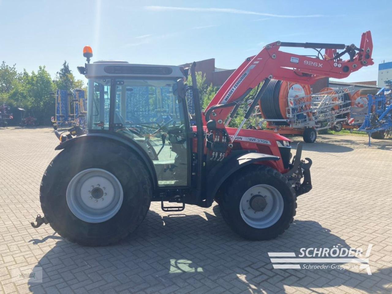 Traktor типа Massey Ferguson 3709 WF, Gebrauchtmaschine в Twistringen (Фотография 7)