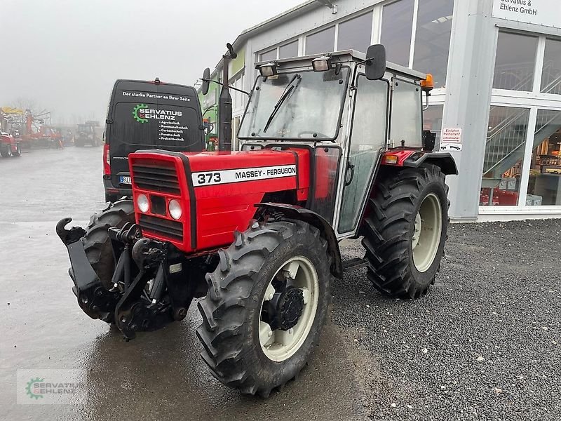 Traktor des Typs Massey Ferguson 373 Allrad mit Frontkraftheber 63PS sehr gut bereift, Gebrauchtmaschine in Rittersdorf (Bild 1)