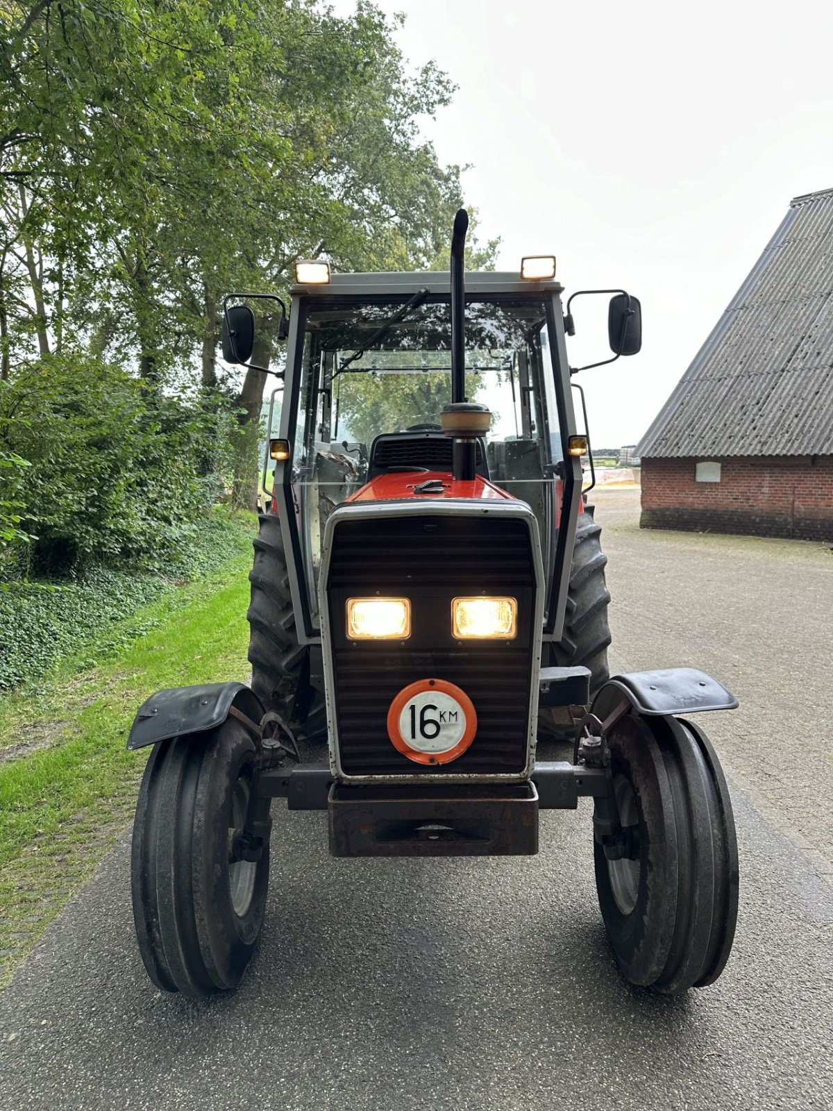 Traktor Türe ait Massey Ferguson 390, Gebrauchtmaschine içinde Rossum (resim 3)