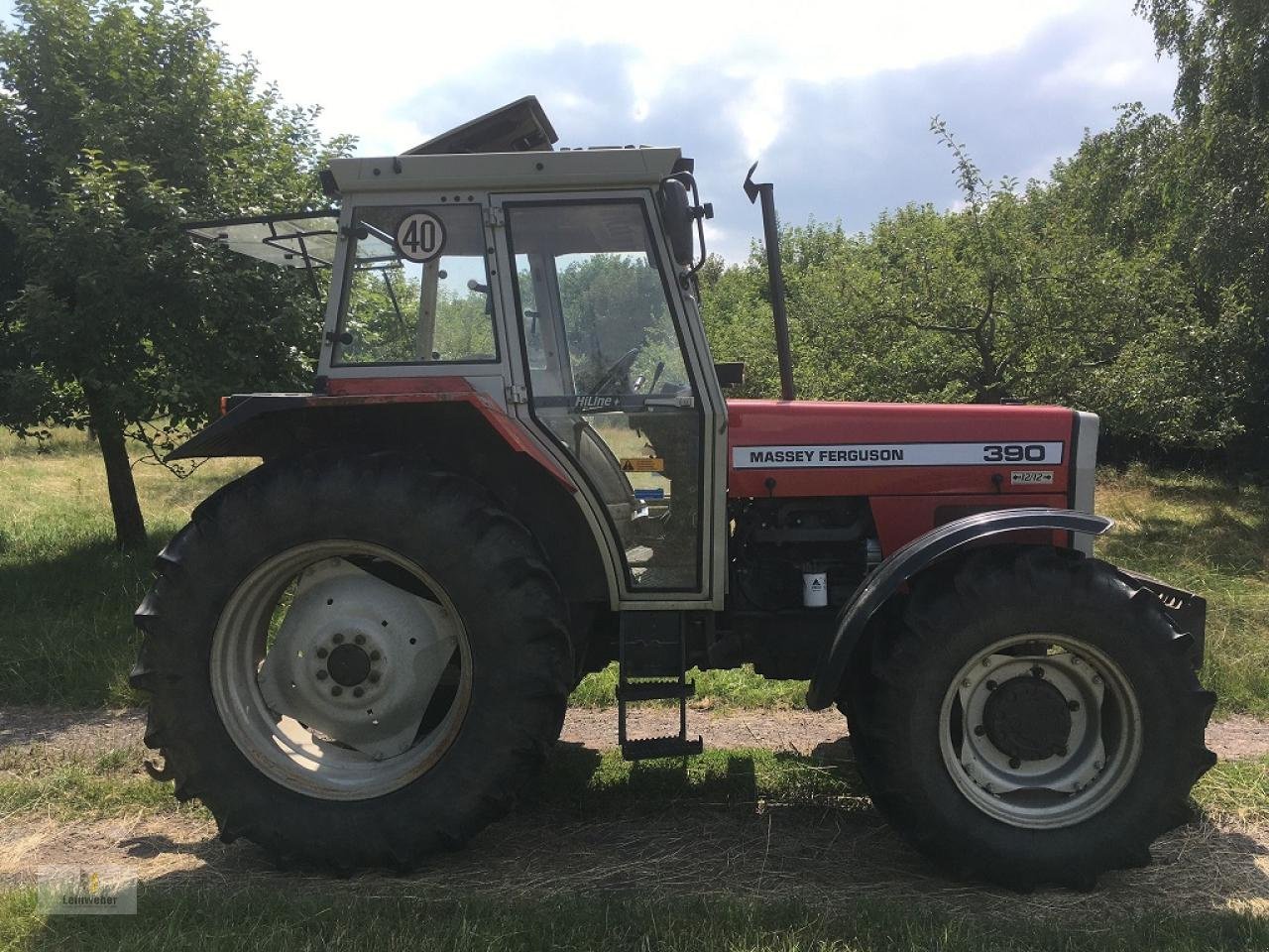 Traktor des Typs Massey Ferguson 390, Gebrauchtmaschine in Neuhof - Dorfborn (Bild 3)