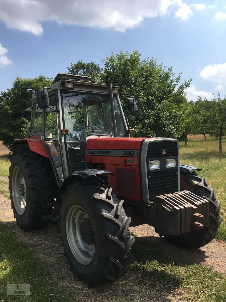 Traktor typu Massey Ferguson 390, Gebrauchtmaschine w Neuhof - Dorfborn (Zdjęcie 4)