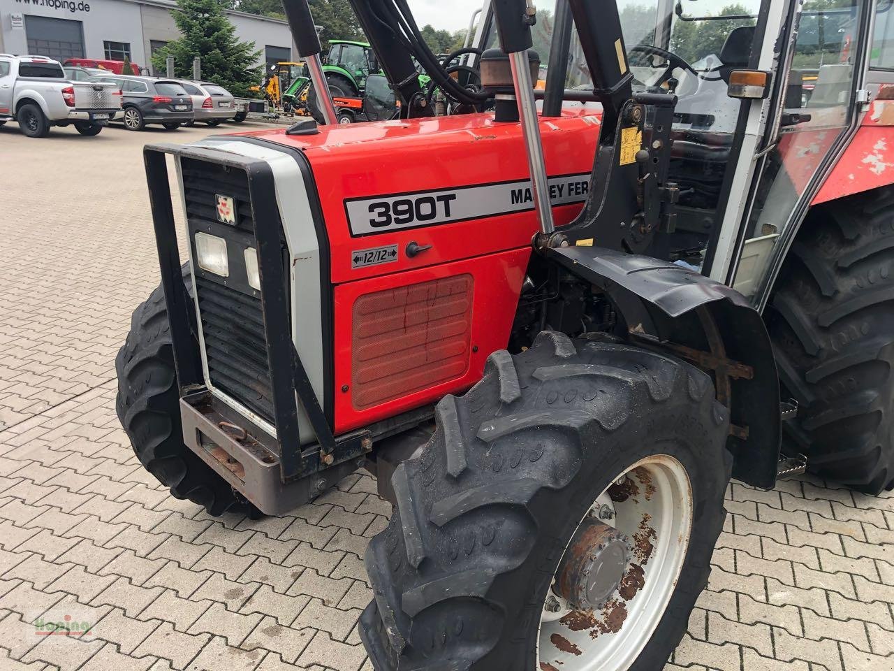 Traktor van het type Massey Ferguson 390T, Gebrauchtmaschine in Bakum (Foto 10)