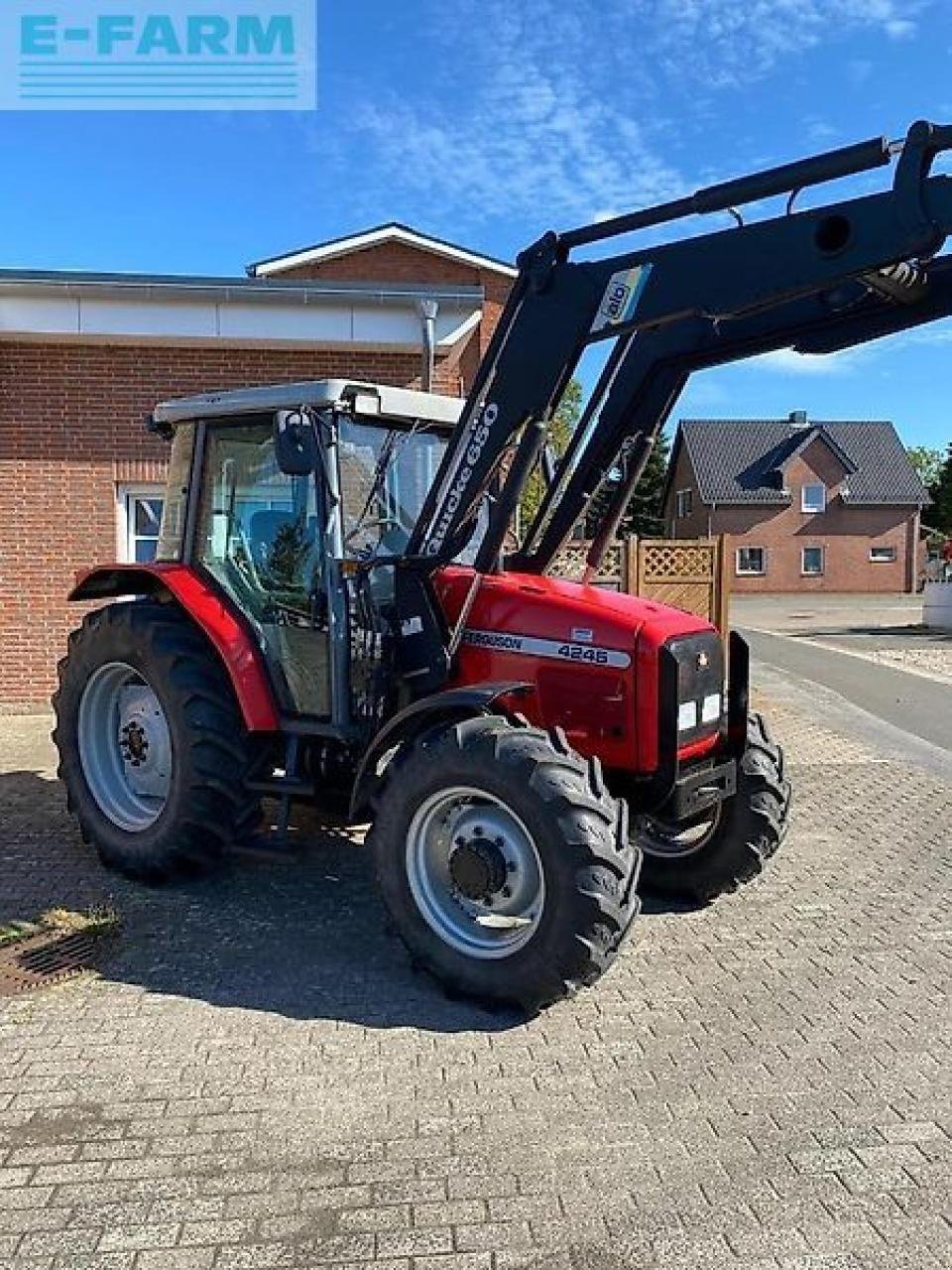 Traktor of the type Massey Ferguson 4245, Gebrauchtmaschine in STAPEL (Picture 8)