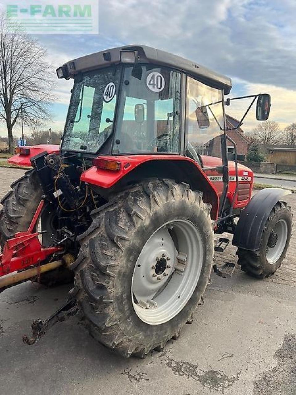 Traktor a típus Massey Ferguson 4245a, Gebrauchtmaschine ekkor: SUDERBURG/HOLXEN (Kép 4)