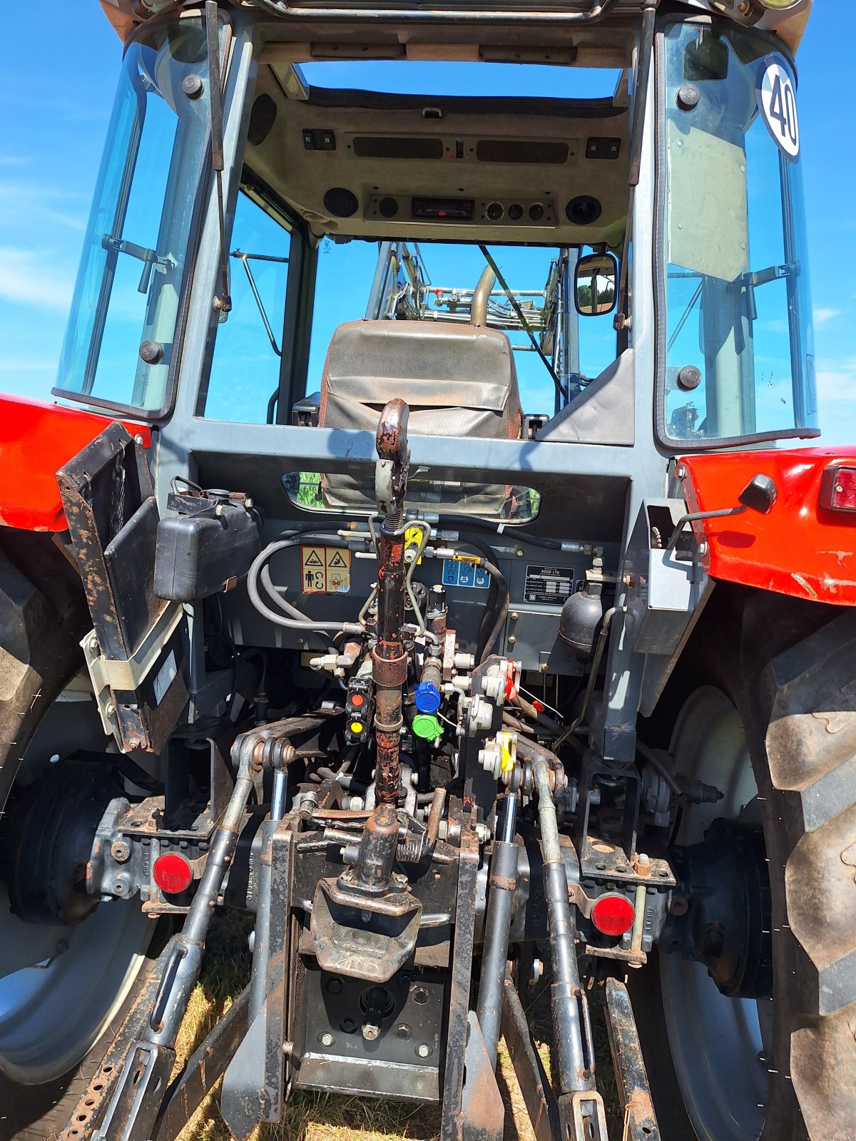 Traktor of the type Massey Ferguson 4255, Gebrauchtmaschine in Mittelbrunn (Picture 2)