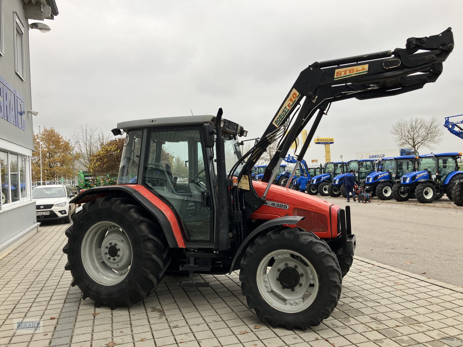 Traktor Türe ait Massey Ferguson 4325, Gebrauchtmaschine içinde Salching bei Straubing (resim 8)