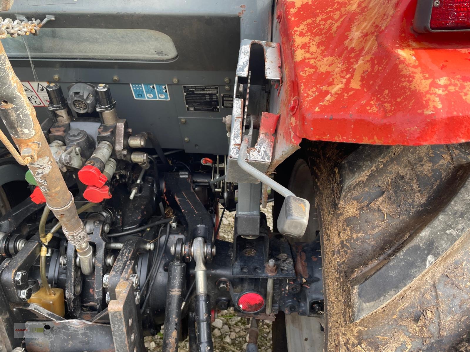 Traktor Türe ait Massey Ferguson 4345, Gebrauchtmaschine içinde Langenau (resim 26)