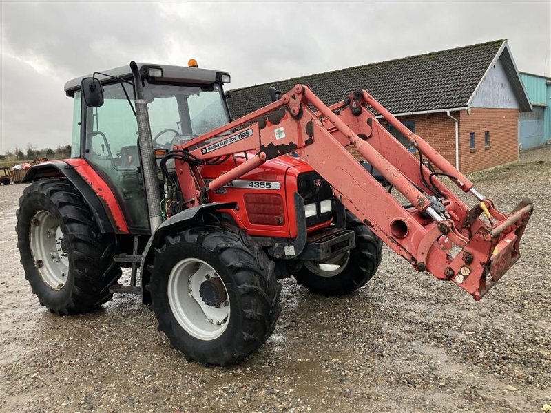 Traktor van het type Massey Ferguson 4355 Power Shuttle 24-24 med frontlæsser, Gebrauchtmaschine in Rødekro (Foto 1)