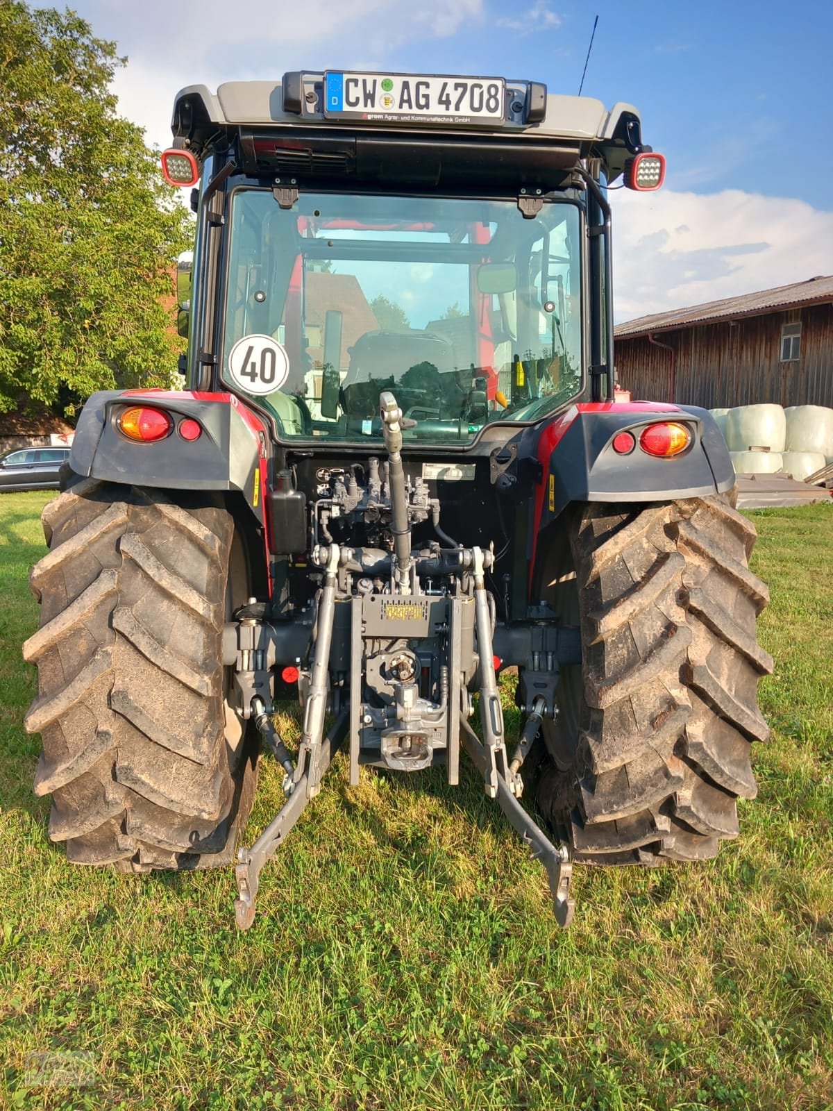 Traktor типа Massey Ferguson 4708, Gebrauchtmaschine в Herrenberg-Gültstein (Фотография 9)