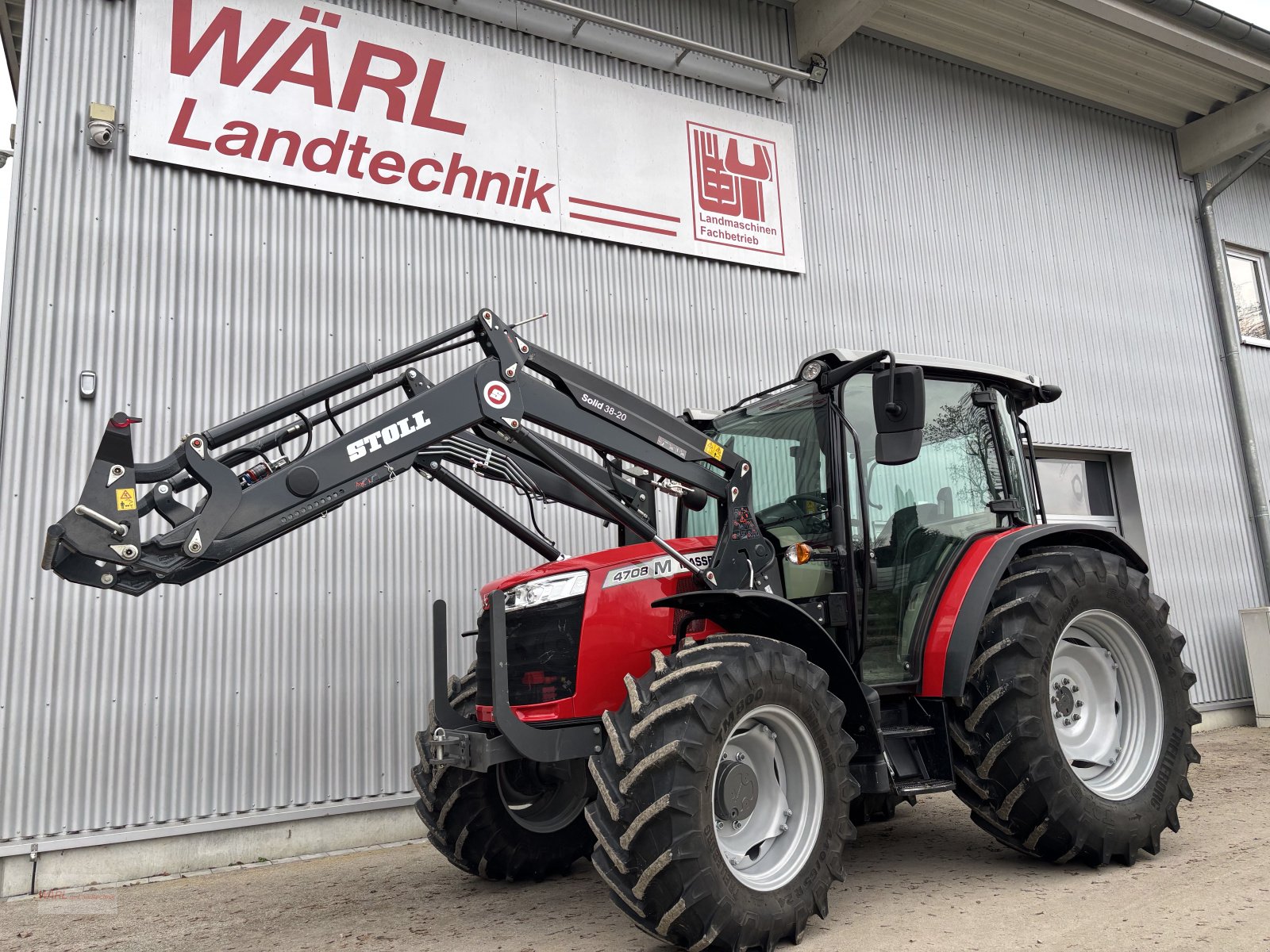 Traktor des Typs Massey Ferguson 4708, Gebrauchtmaschine in Mitterscheyern (Bild 1)