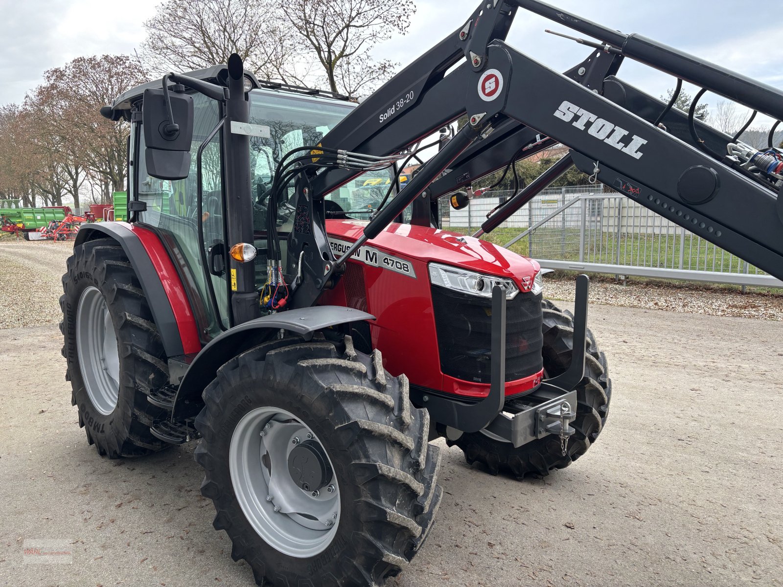 Traktor des Typs Massey Ferguson 4708, Gebrauchtmaschine in Mitterscheyern (Bild 4)