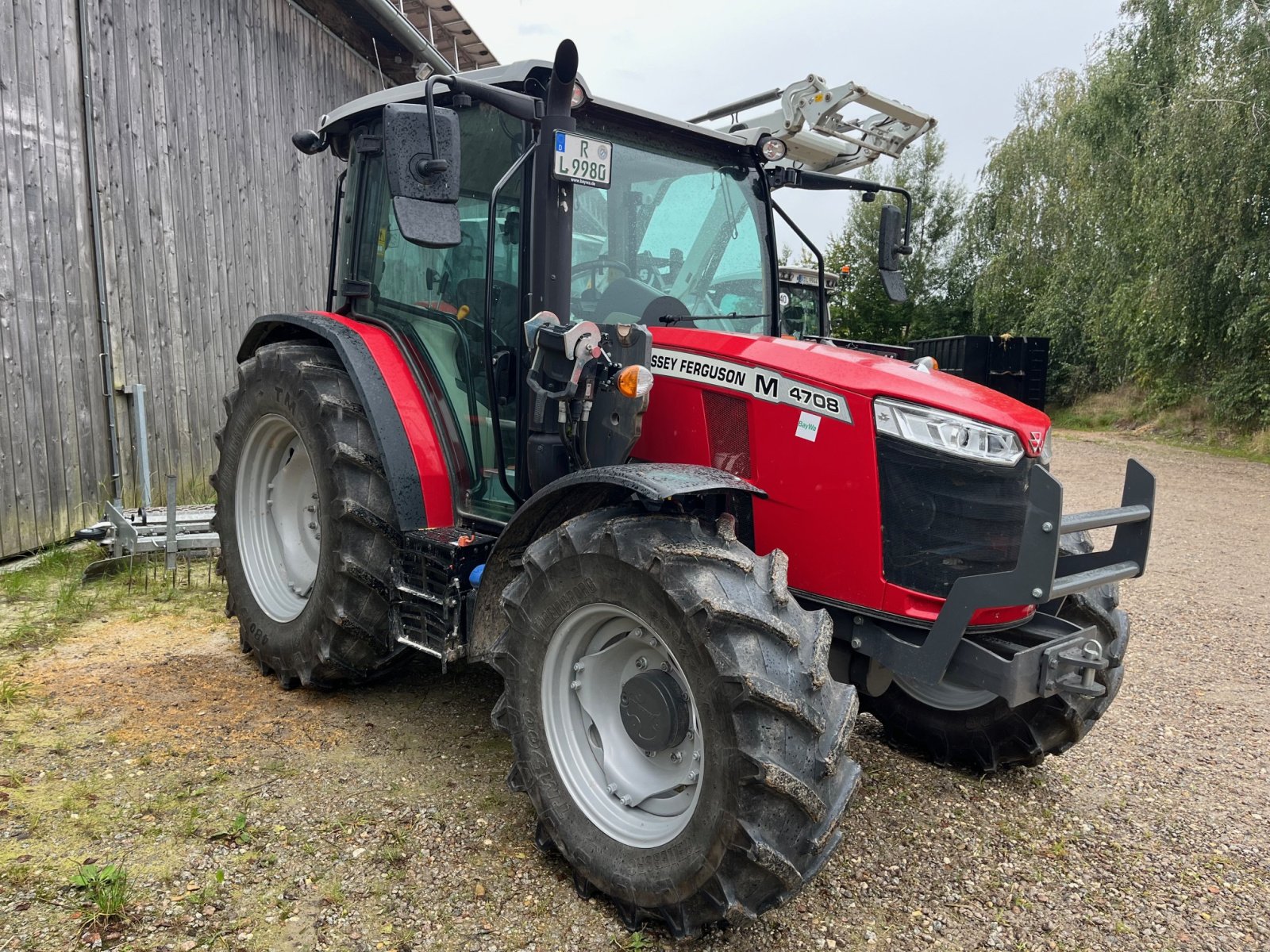 Traktor типа Massey Ferguson 4708, Gebrauchtmaschine в Thalmassing / Obersanding (Фотография 1)