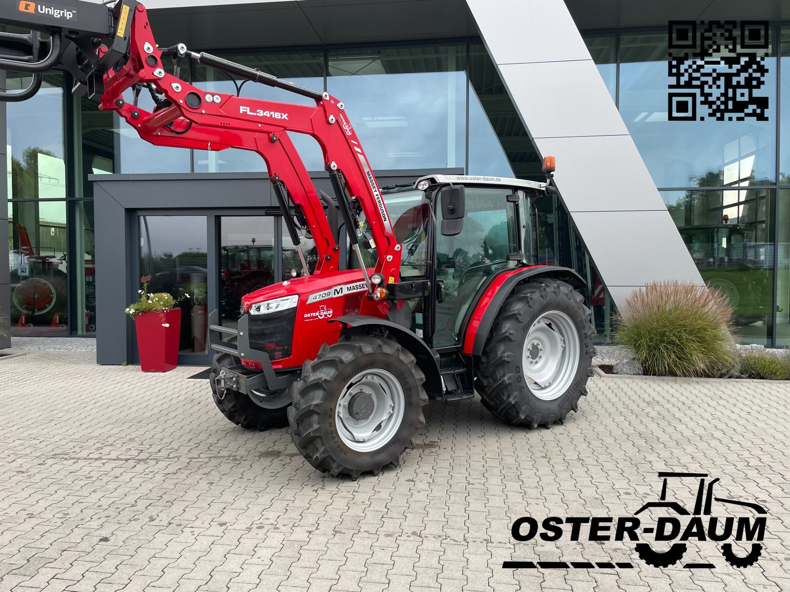 Traktor del tipo Massey Ferguson 4709 M 12x12, Neumaschine In Kaisersesch (Immagine 2)