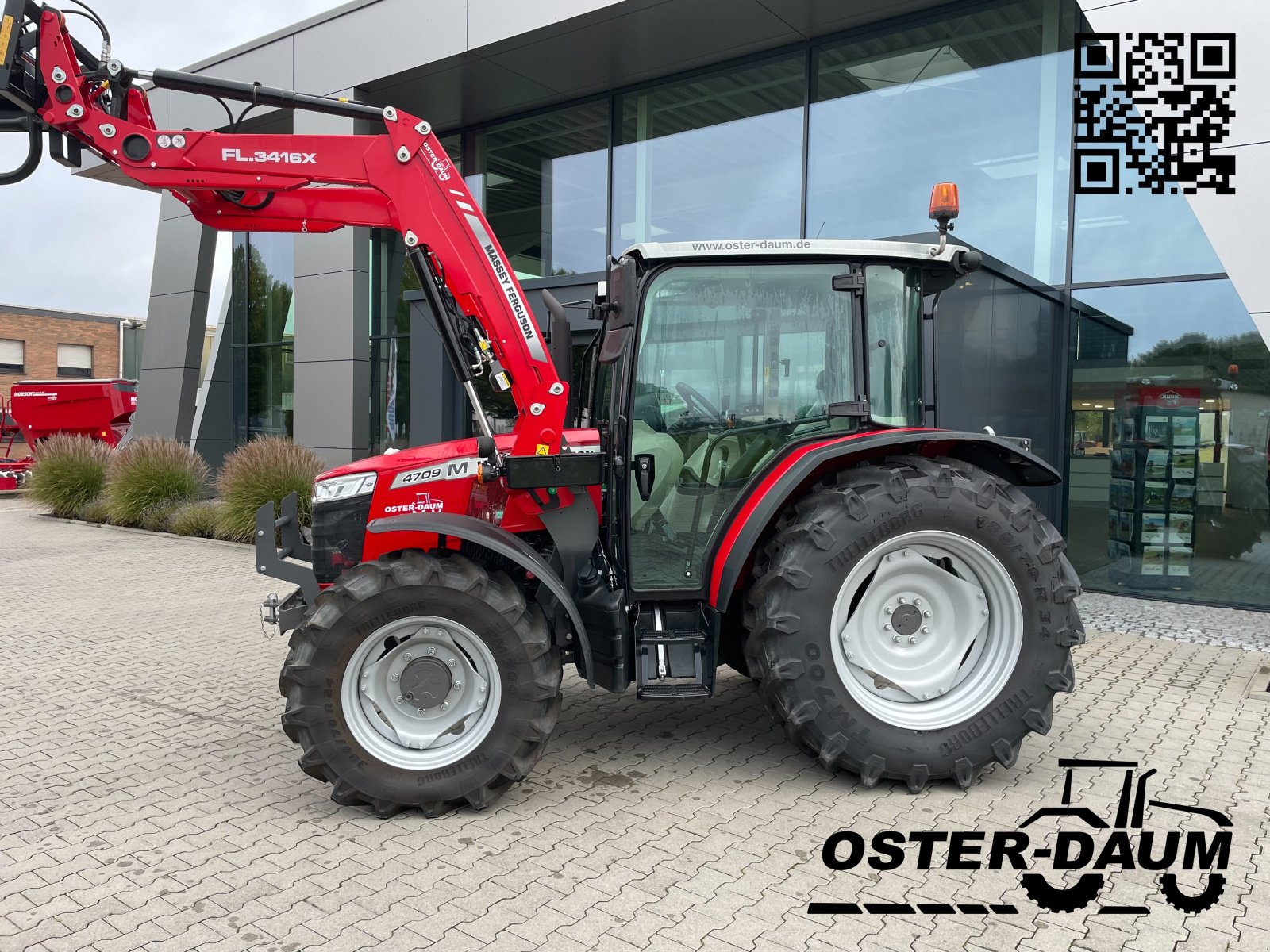 Traktor Türe ait Massey Ferguson 4709 M 12x12, Neumaschine içinde Kaisersesch (resim 3)