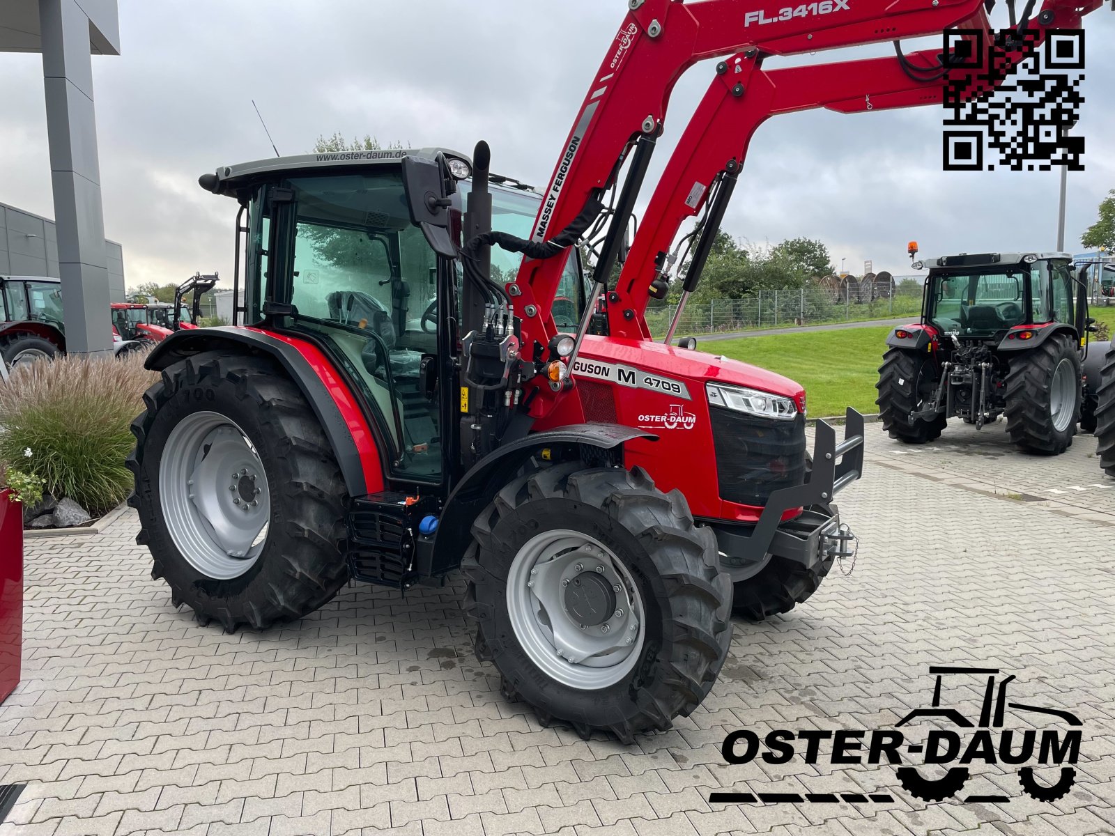 Traktor Türe ait Massey Ferguson 4709 M 12x12, Neumaschine içinde Kaisersesch (resim 8)