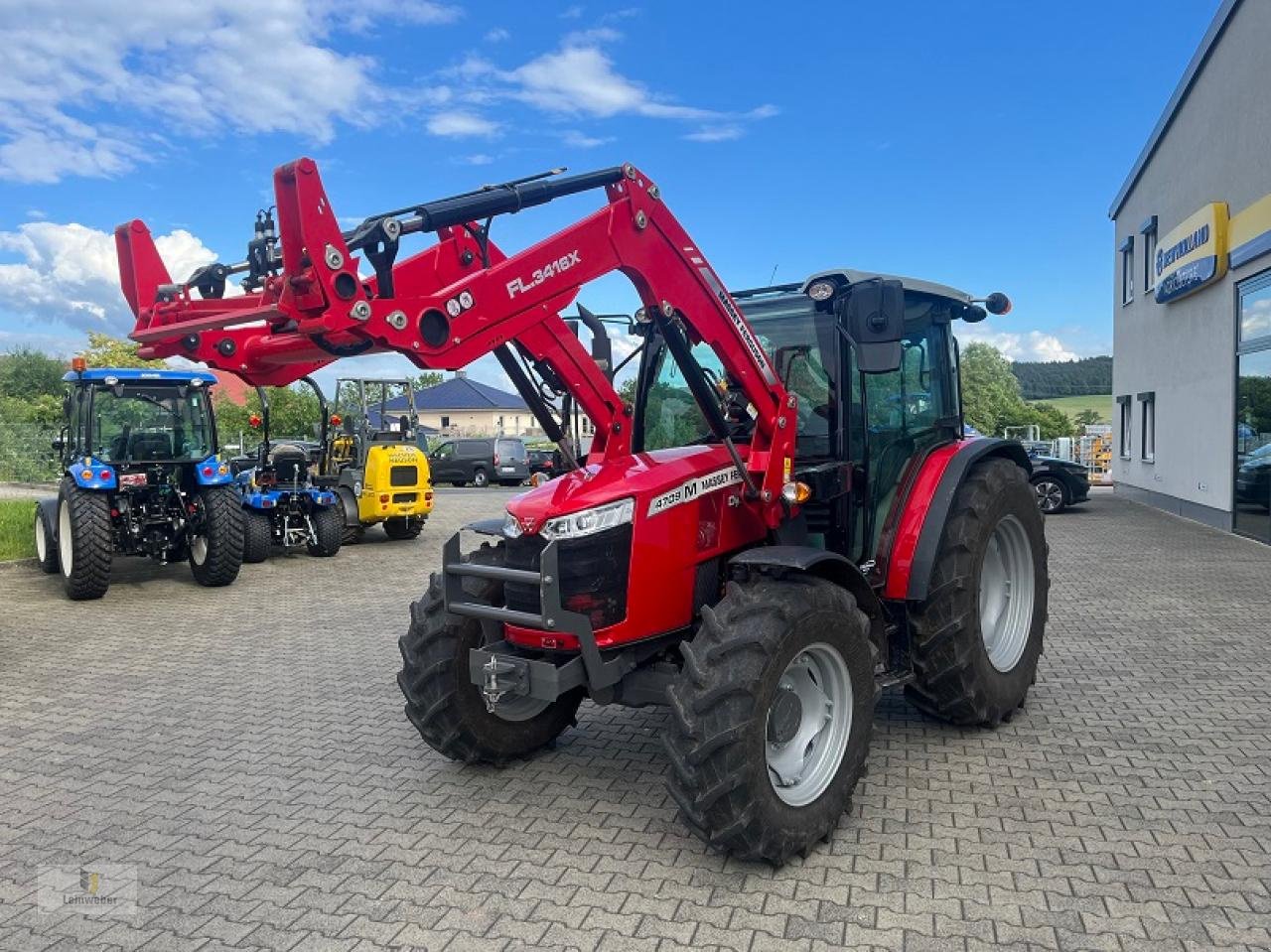 Traktor del tipo Massey Ferguson 4709 M Dyna2, Gebrauchtmaschine en Neuhof - Dorfborn (Imagen 2)