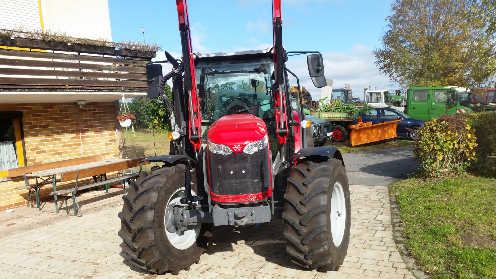 Traktor Türe ait Massey Ferguson 4709, Gebrauchtmaschine içinde Reuth (resim 10)