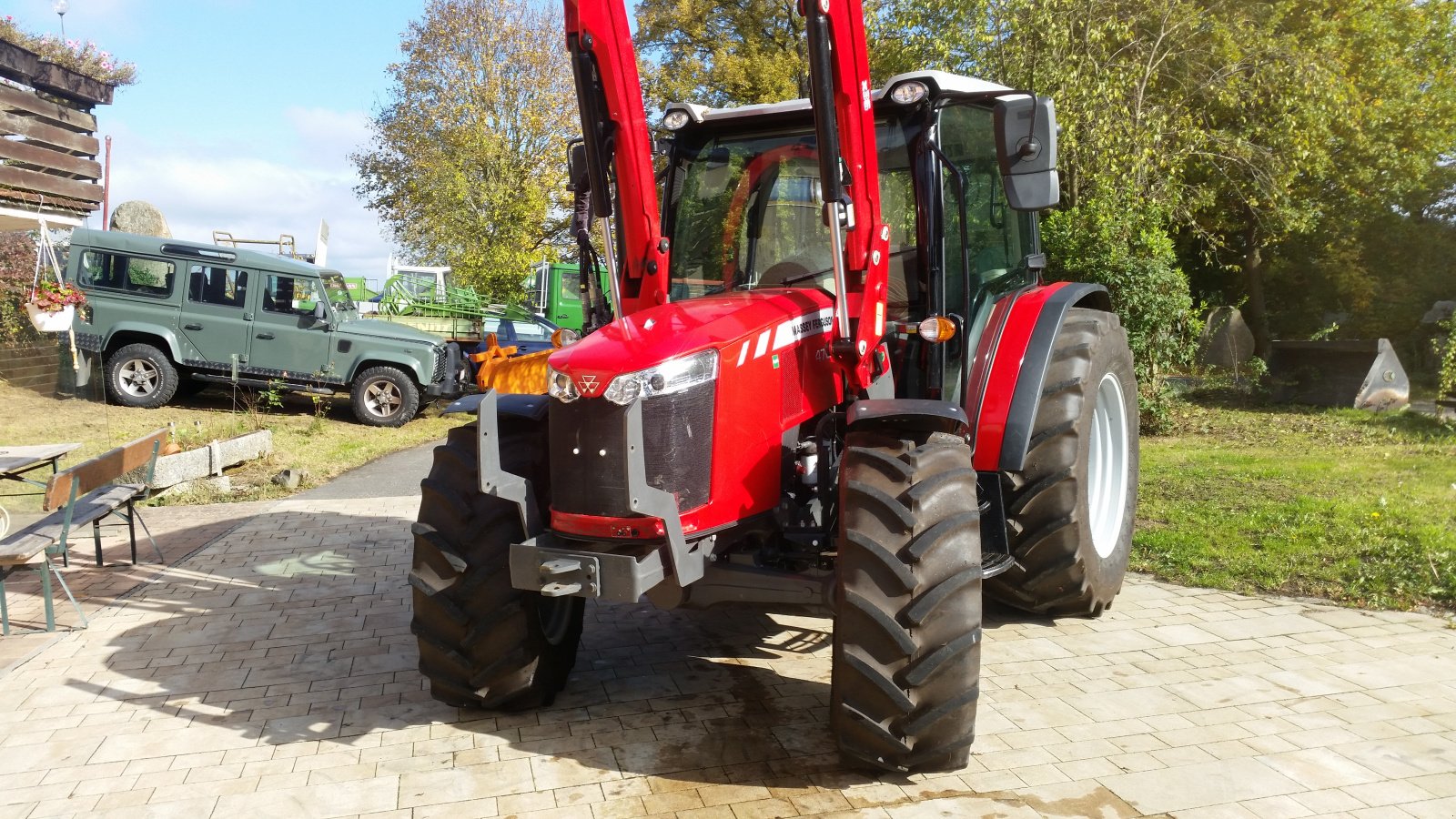 Traktor του τύπου Massey Ferguson 4709, Gebrauchtmaschine σε Reuth (Φωτογραφία 5)