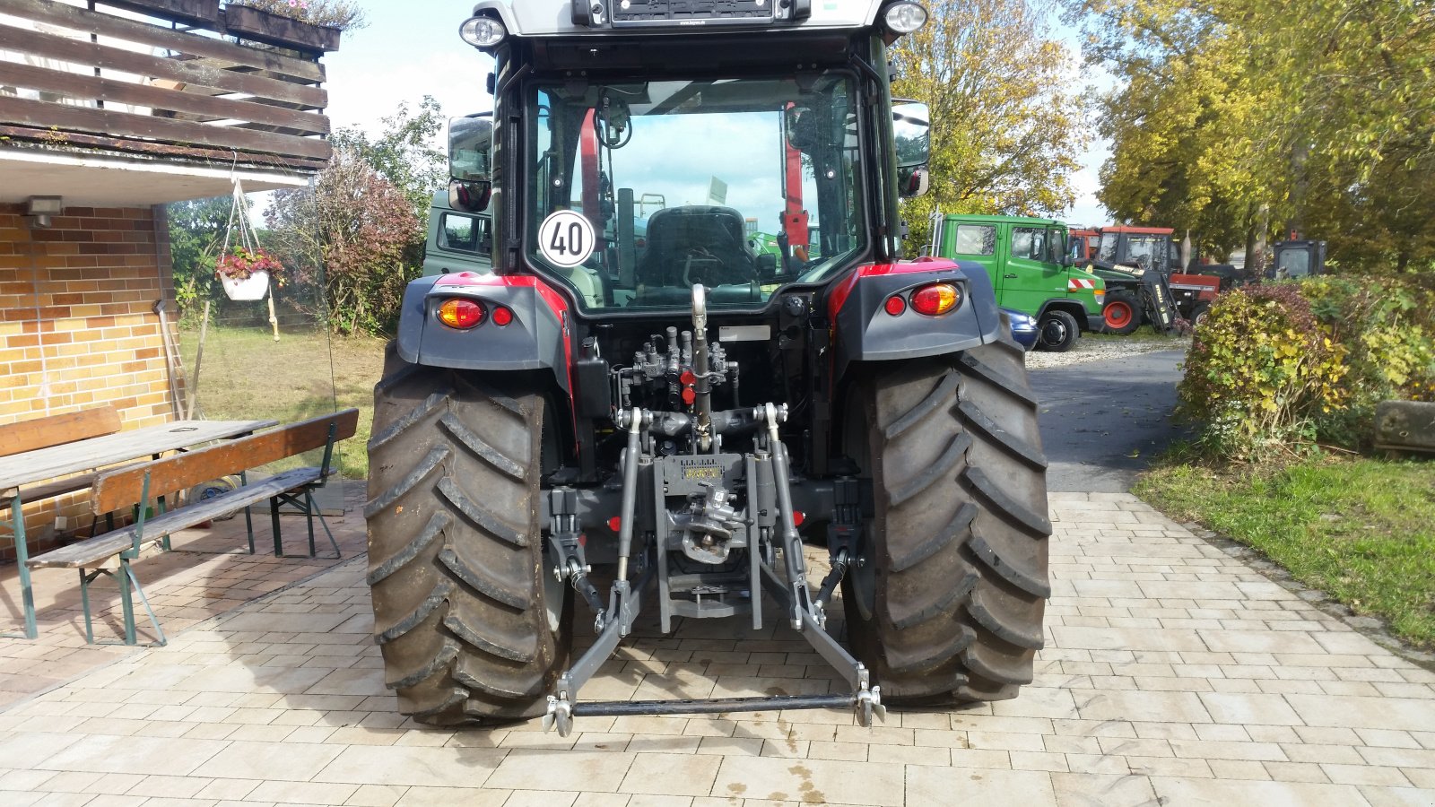 Traktor Türe ait Massey Ferguson 4709, Gebrauchtmaschine içinde Reuth (resim 4)