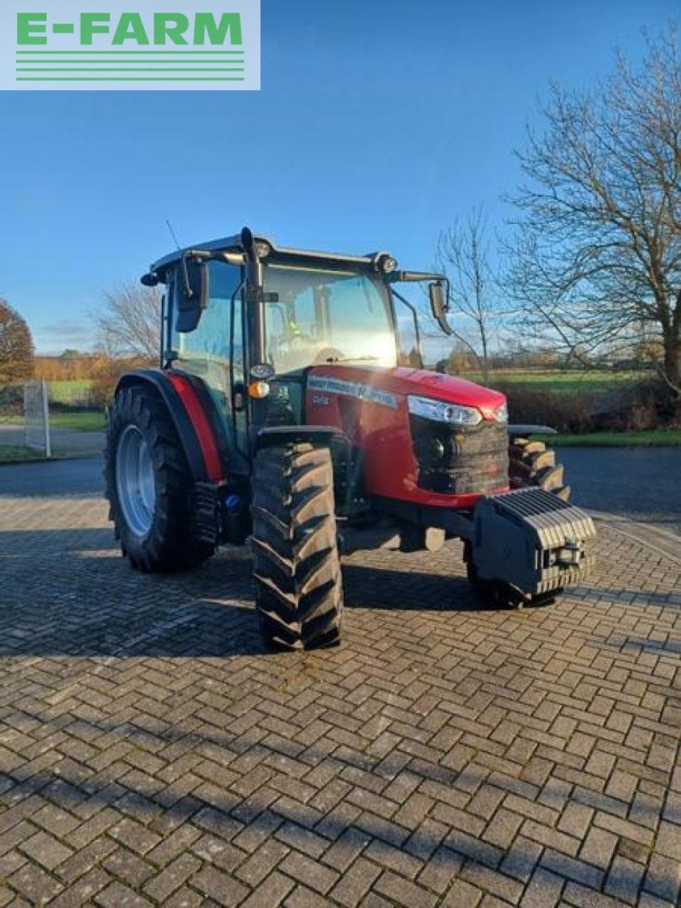 Traktor Türe ait Massey Ferguson 4710m dyna-2, Gebrauchtmaschine içinde STAPEL (resim 2)