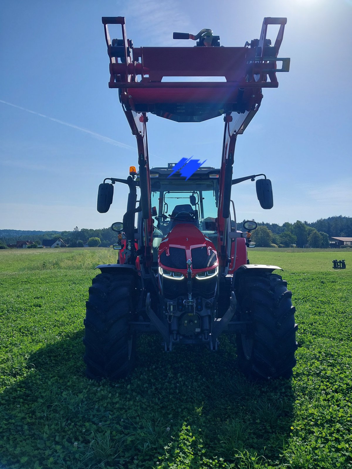 Traktor Türe ait Massey Ferguson 5 S 145, Gebrauchtmaschine içinde Schwarzenbruck (resim 5)