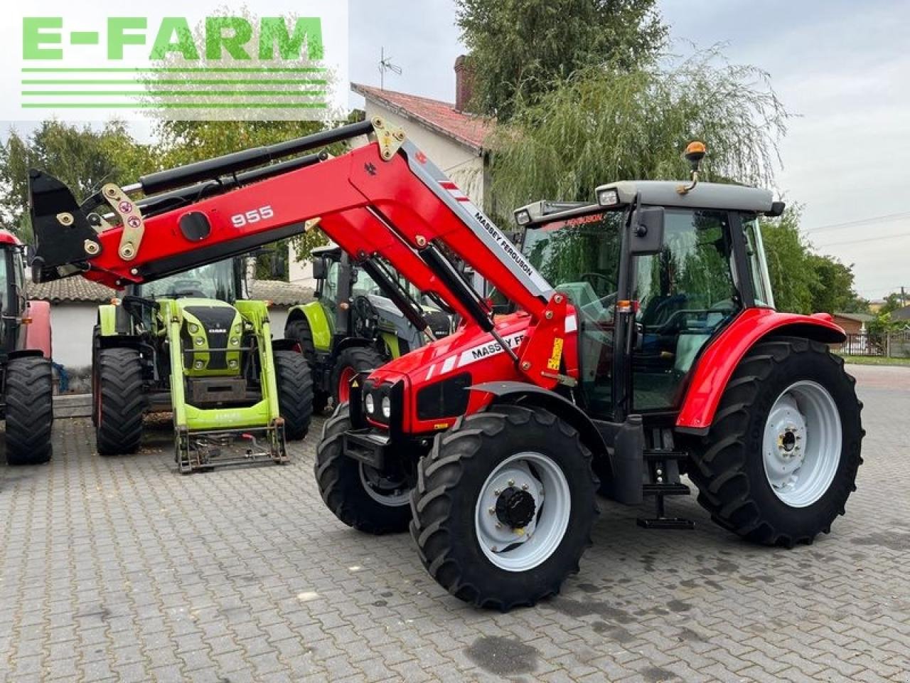 Traktor typu Massey Ferguson 5455 dyna-4 + massey ferguson 955, Gebrauchtmaschine w DAMAS?AWEK (Zdjęcie 10)