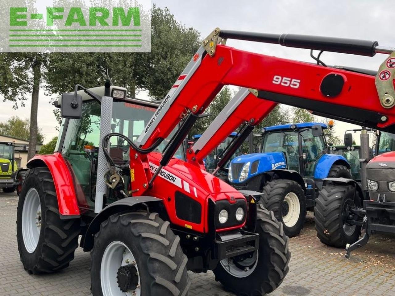 Traktor Türe ait Massey Ferguson 5455 dyna-4 + massey ferguson 955, Gebrauchtmaschine içinde DAMAS?AWEK (resim 15)