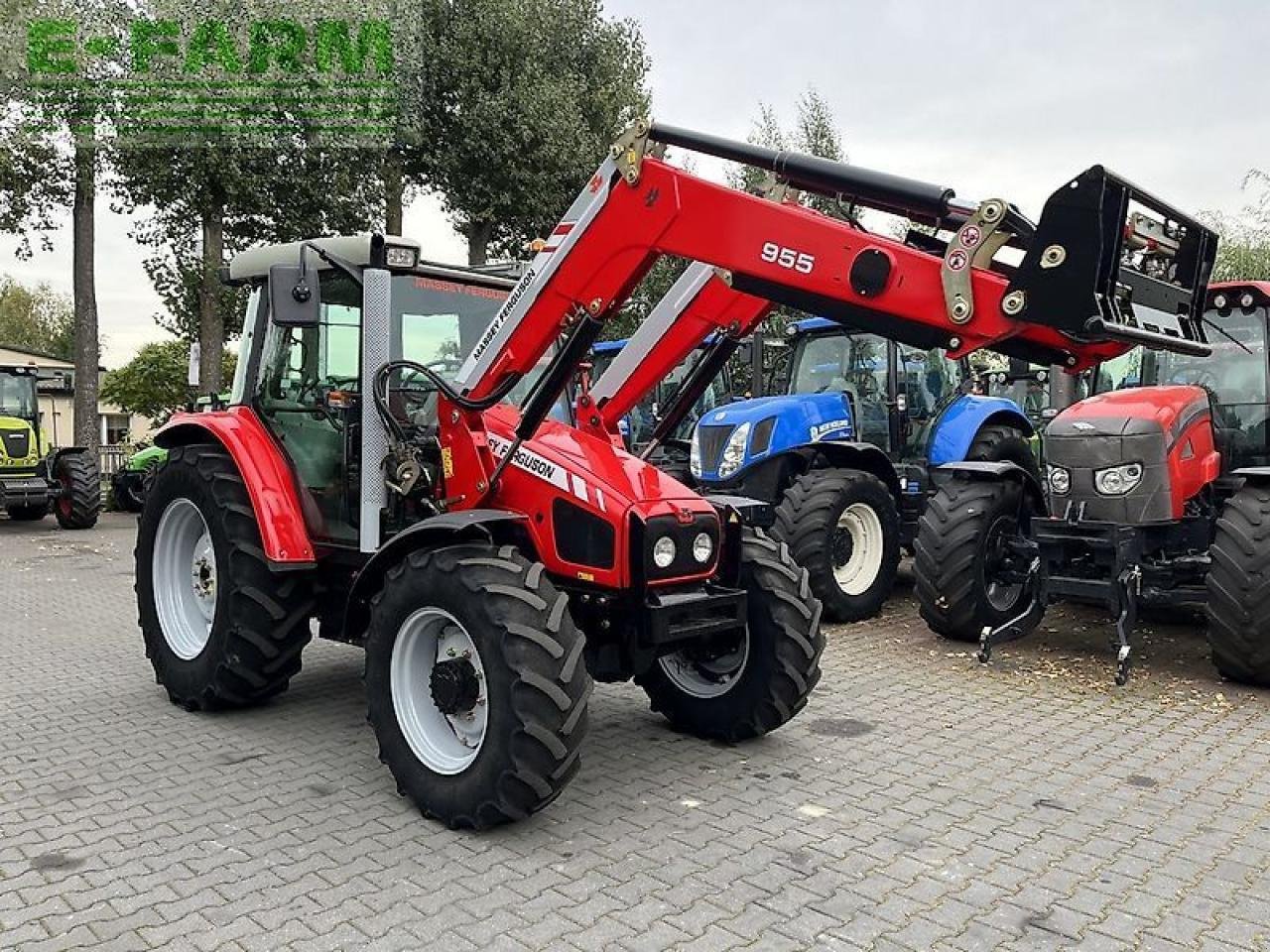 Traktor typu Massey Ferguson 5455 dyna-4 + massey ferguson 955, Gebrauchtmaschine w DAMAS?AWEK (Zdjęcie 3)