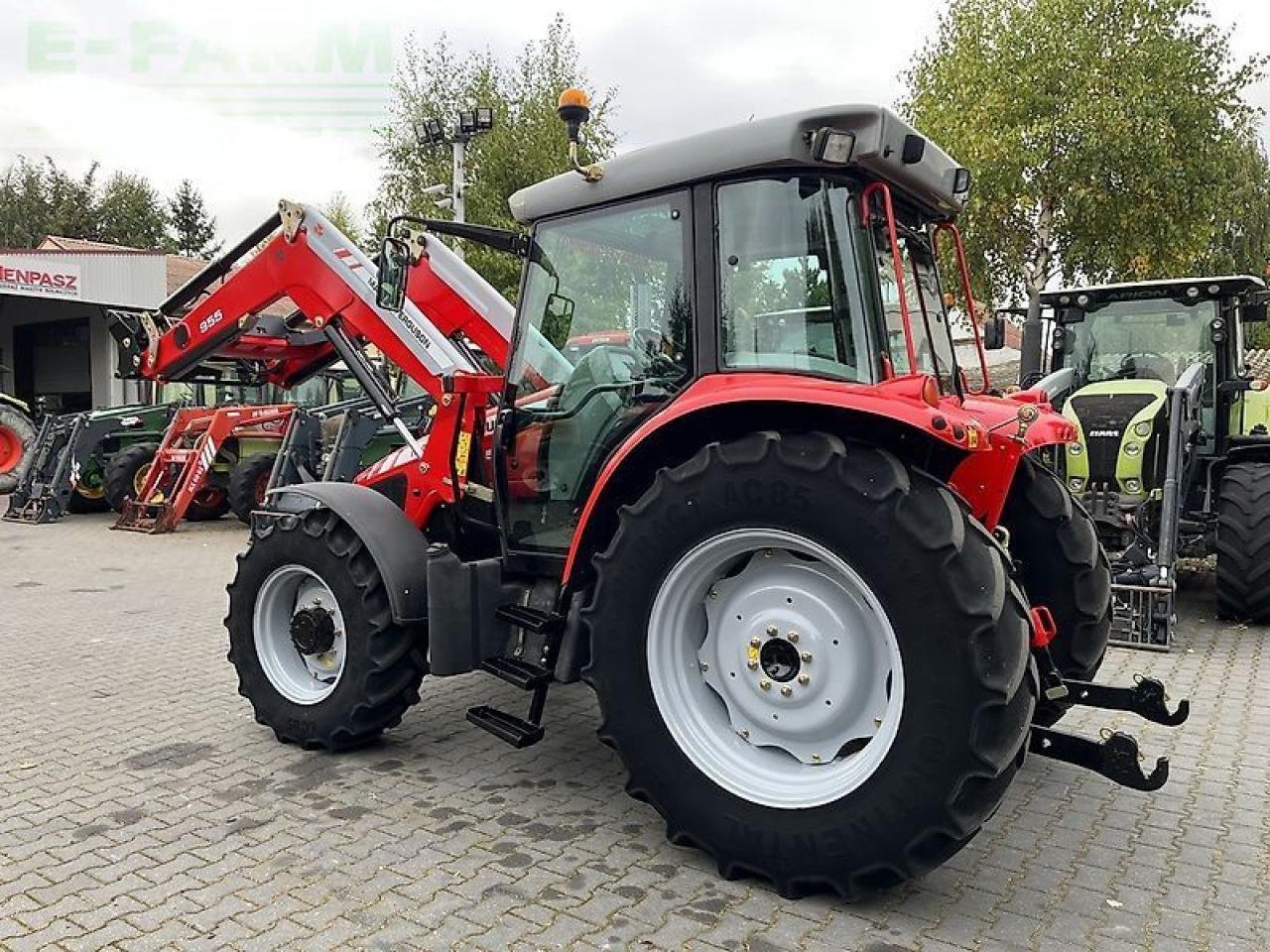 Traktor typu Massey Ferguson 5455 dyna-4 + massey ferguson 955, Gebrauchtmaschine w DAMAS?AWEK (Zdjęcie 9)