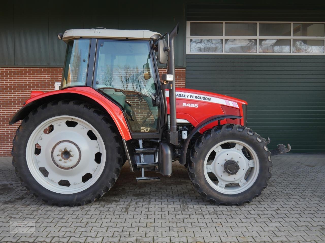 Traktor of the type Massey Ferguson 5455 Dyna-4, Gebrauchtmaschine in Borken (Picture 5)