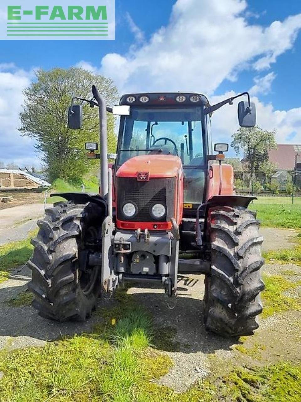 Traktor van het type Massey Ferguson 5455 dyna-4, Gebrauchtmaschine in STAPEL (Foto 3)