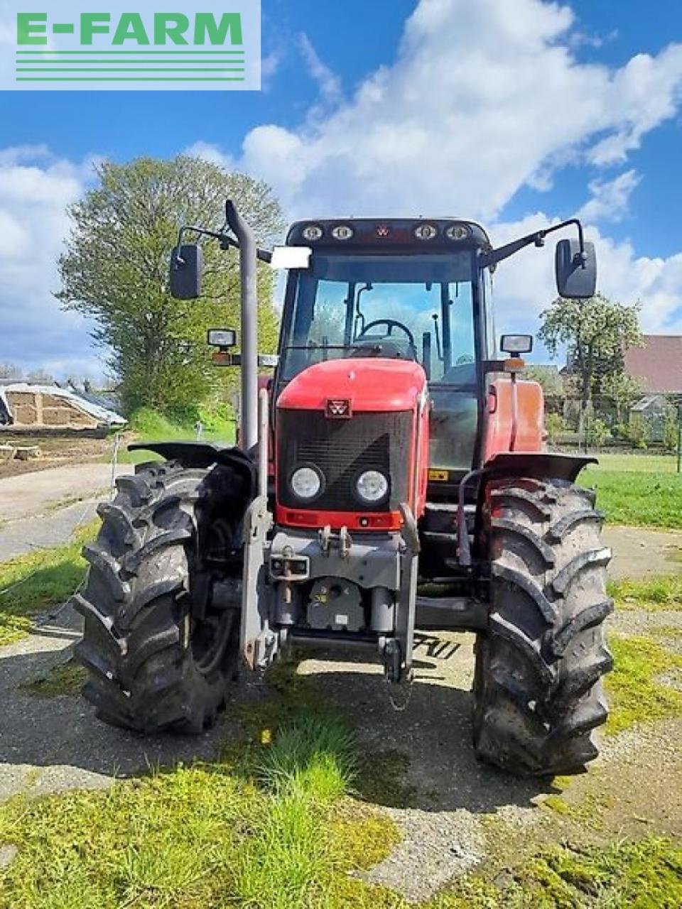 Traktor van het type Massey Ferguson 5455 dyna-4, Gebrauchtmaschine in STAPEL (Foto 4)