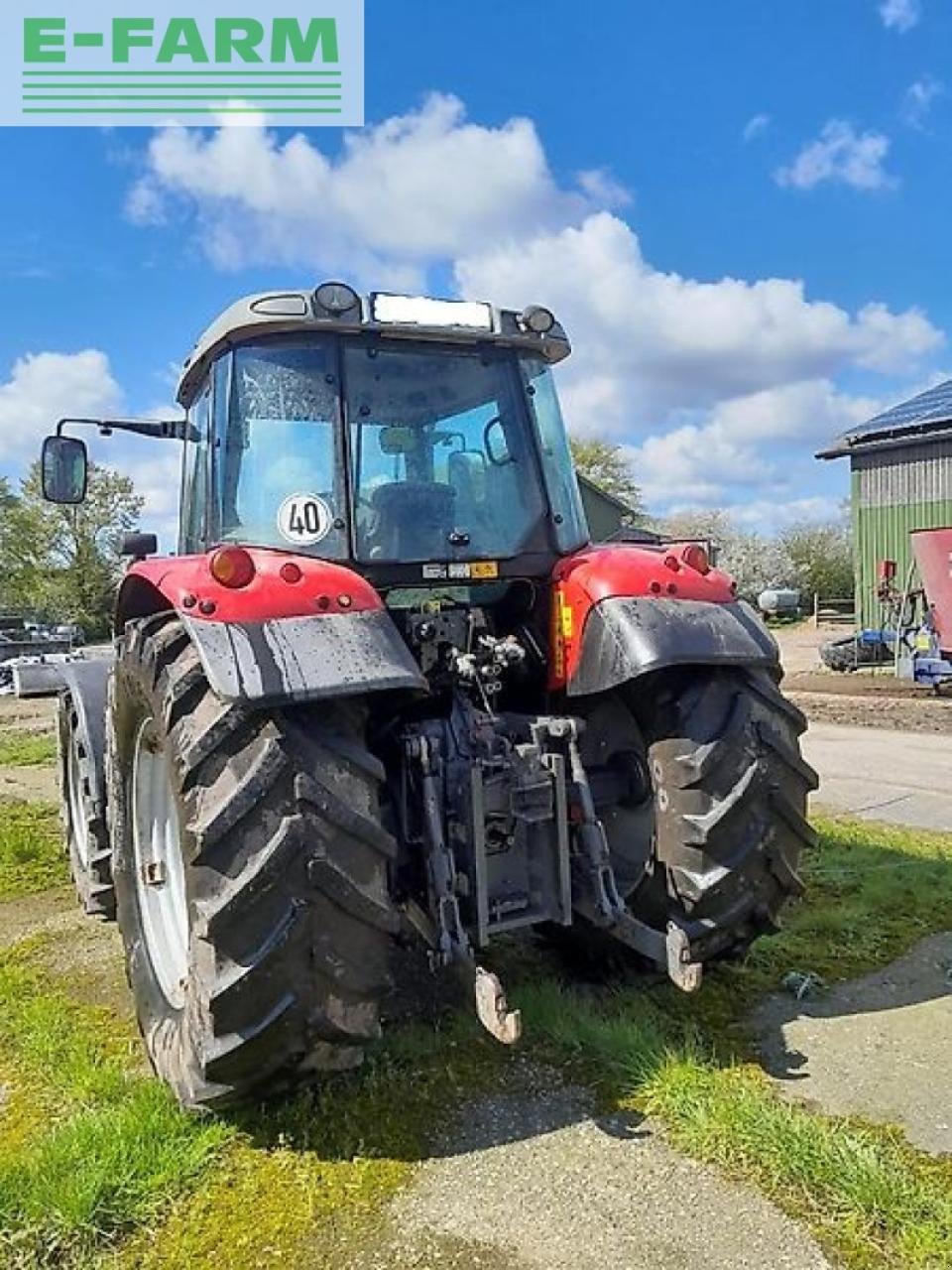 Traktor typu Massey Ferguson 5455 dyna-4, Gebrauchtmaschine w STAPEL (Zdjęcie 9)