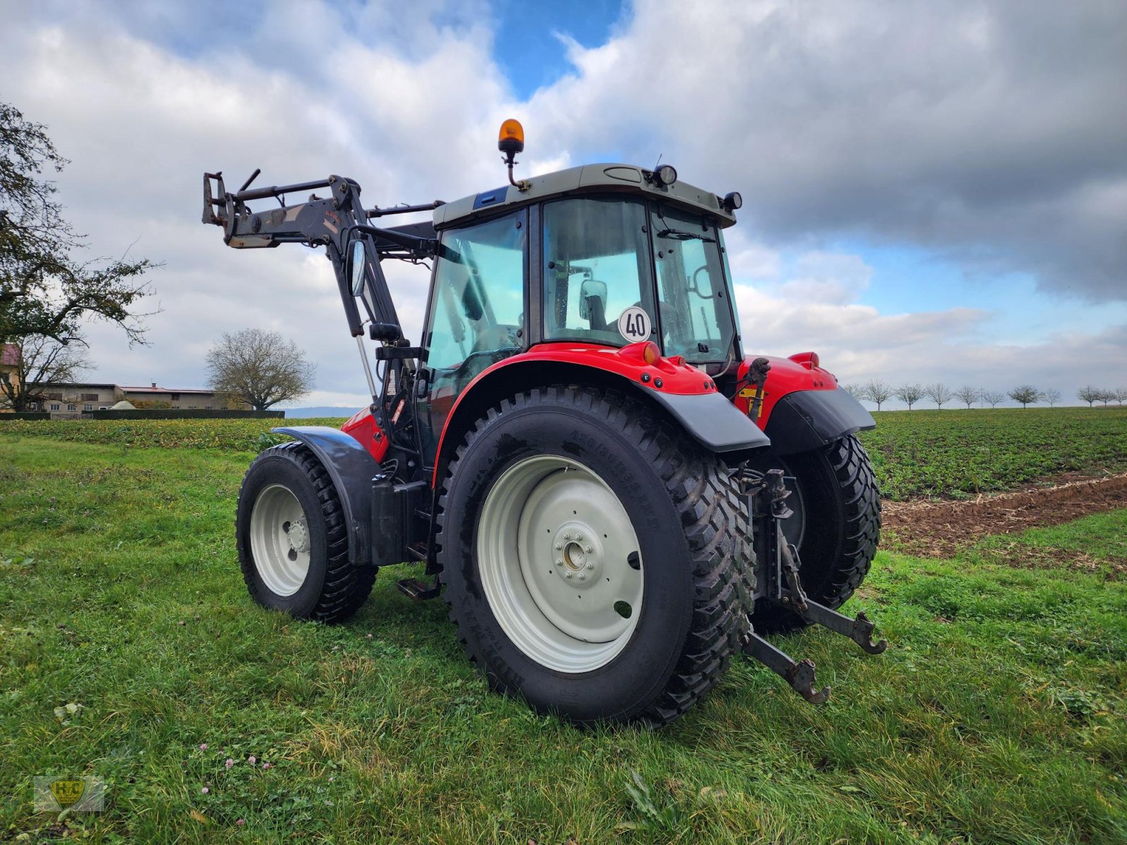 Traktor Türe ait Massey Ferguson 5455 Frontlader, Gebrauchtmaschine içinde Willanzheim (resim 8)