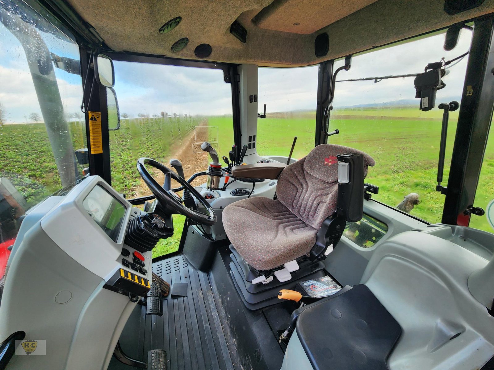 Traktor van het type Massey Ferguson 5455 Frontlader, Gebrauchtmaschine in Willanzheim (Foto 9)