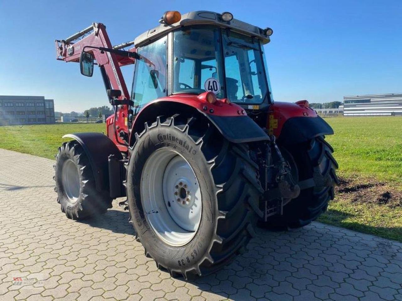 Traktor of the type Massey Ferguson 5455 MIT FRONTALDER, Gebrauchtmaschine in Oyten (Picture 4)