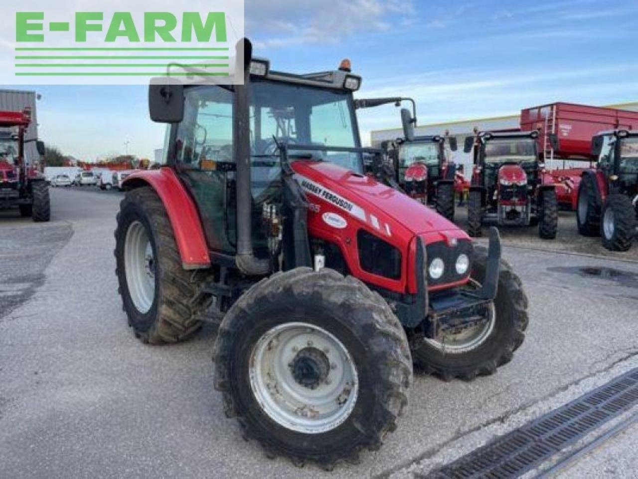 Traktor typu Massey Ferguson 5455, Gebrauchtmaschine w MARLENHEIM (Zdjęcie 2)