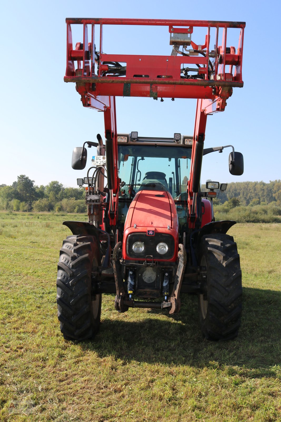 Traktor des Typs Massey Ferguson 5455, Gebrauchtmaschine in Herbertingen (Bild 2)