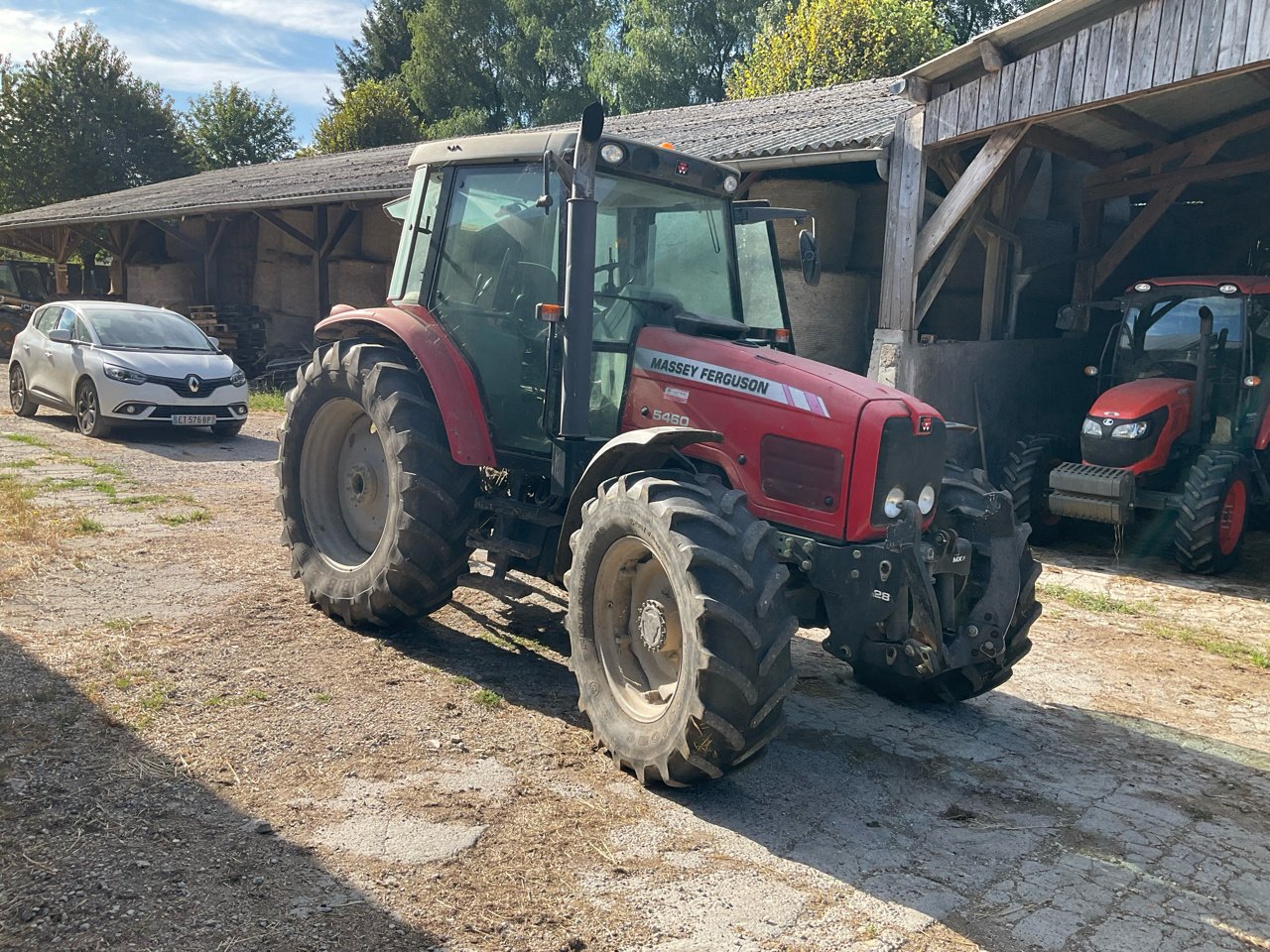 Traktor typu Massey Ferguson 5460, Gebrauchtmaschine v MORLHON LE HAUT (Obrázek 2)