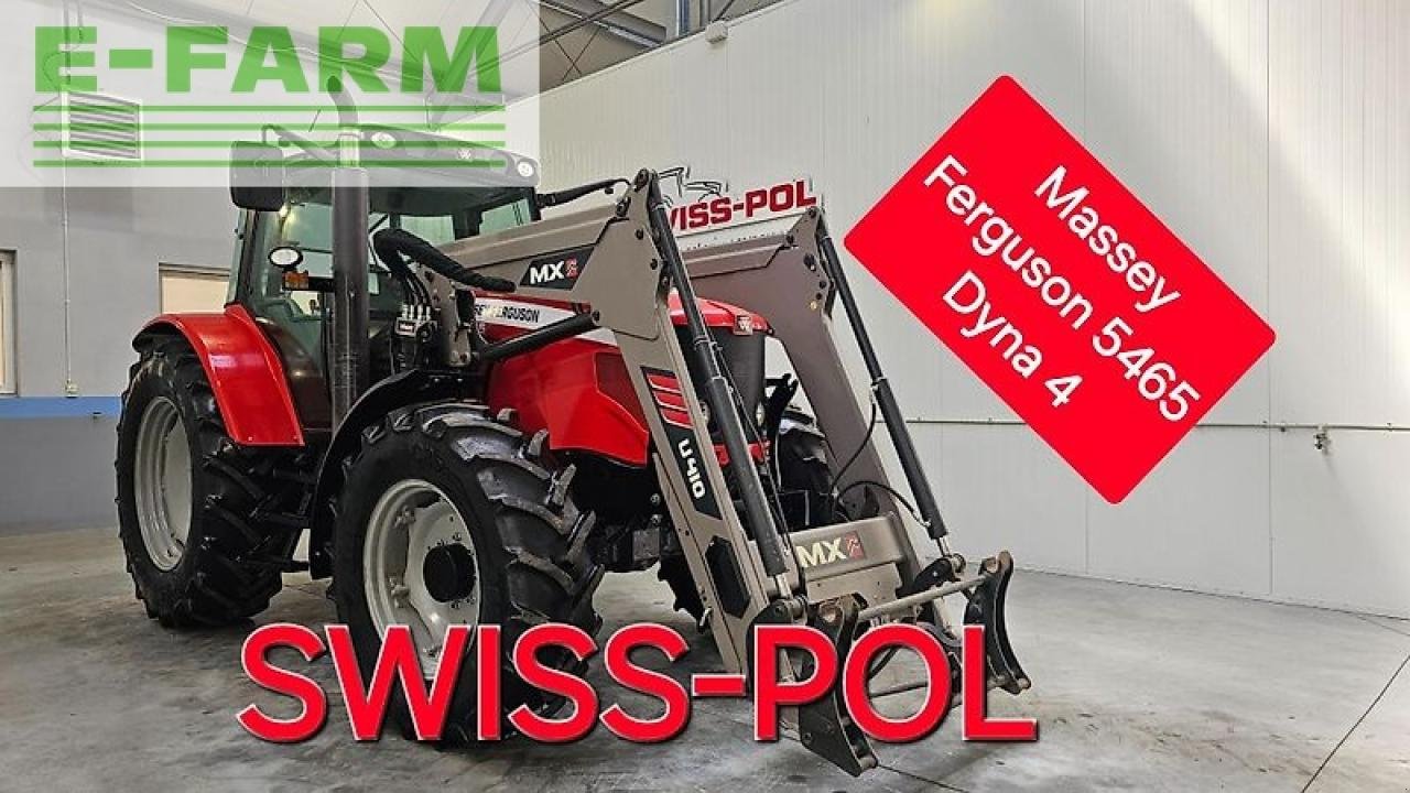 Traktor Türe ait Massey Ferguson 5465 dyna 4, Gebrauchtmaschine içinde MORDY (resim 1)